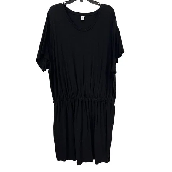 Old Navy | Dresses | Old Navy Short Sleeve Elastic Waist T Shirt Dress Plus Size 4x Black Minimalist | Poshmark Old Navy | Dresses | Old Navy Short Sleeve Elastic Waist T Shirt Dress Plus Size 4x Black Minimalist | Poshmark